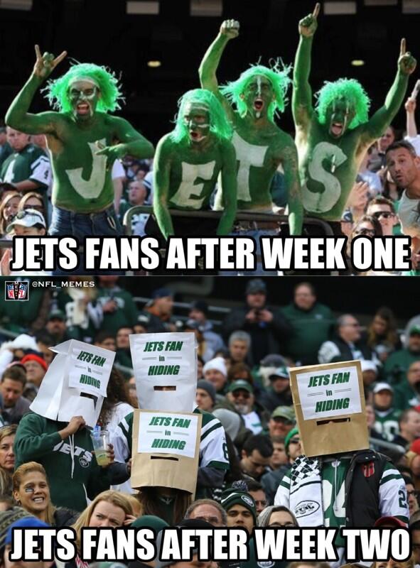 New York Jets fans meme