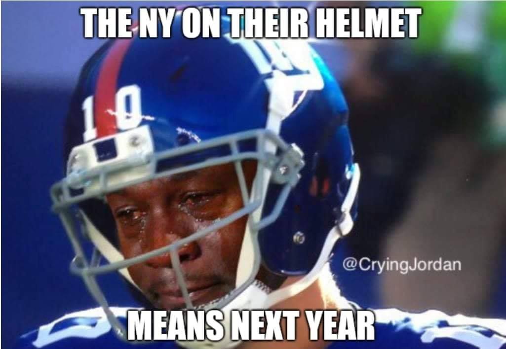 New York Giants fans meme