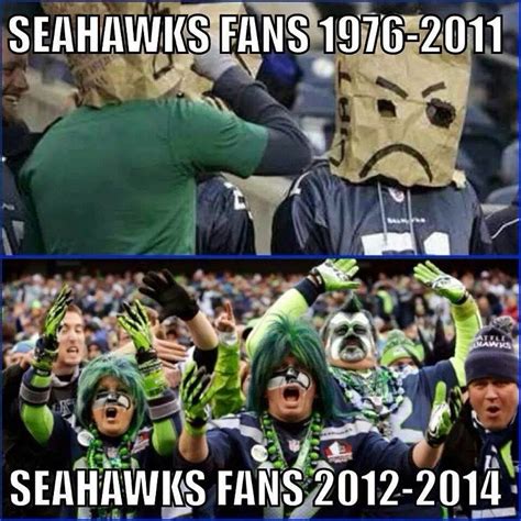 Seattle Seahawks fans meme